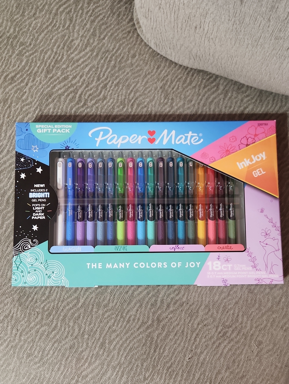 InkJoy Gel 18-Color Gel Pen Gift Pack - Multicolor